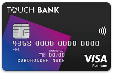 Кредитная карта Touch Bank - заказать